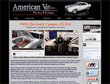 Tablet Screenshot of americanv8.com